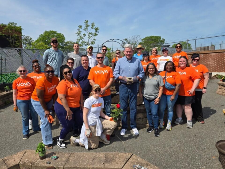 Voya Financial Garden Volunteers